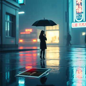 残月映旧影
