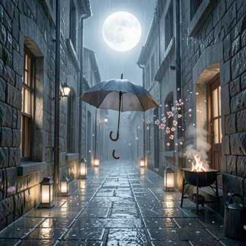 落梅听雨