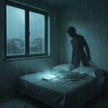 熄灯的雨声