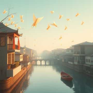 东风漫卷纸鸢时