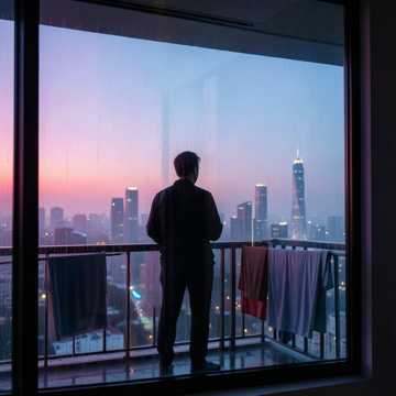 霓虹未眠人