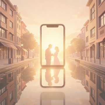 网恋到现实