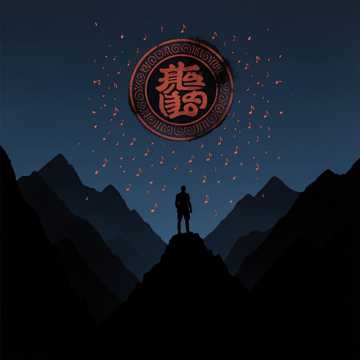 山海落款