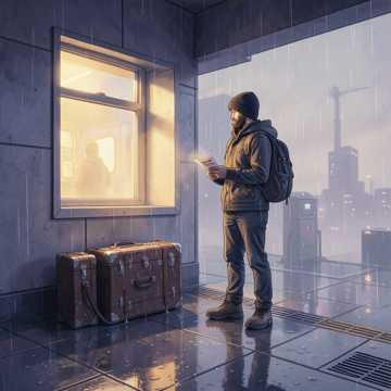 车票还攥在掌心