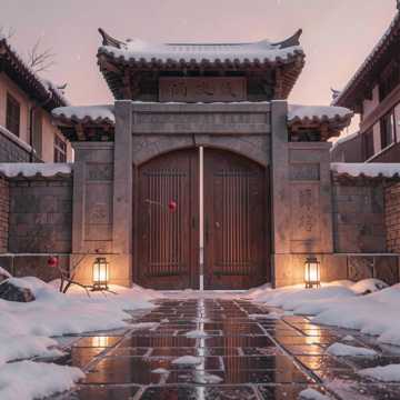 雪落长安