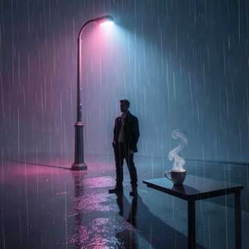 淋雨的荒唐