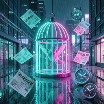 困在订单的蜂鸟