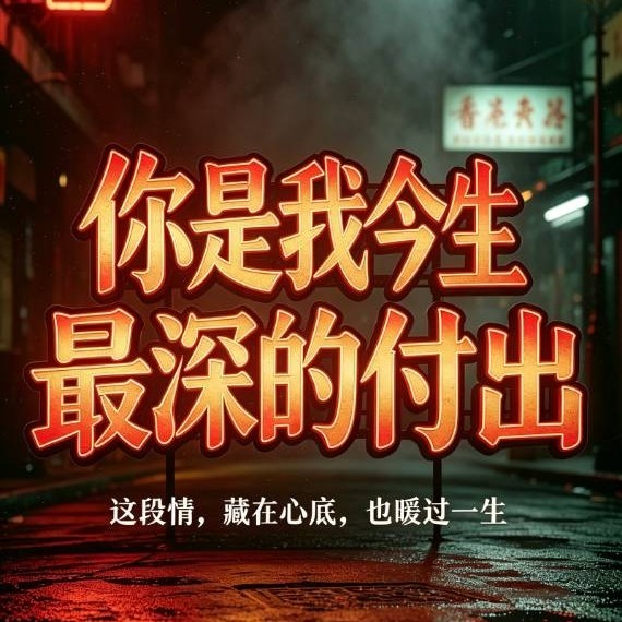 你是我今生最深的付出