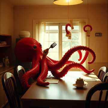 The Octopus of Overdue Bills
