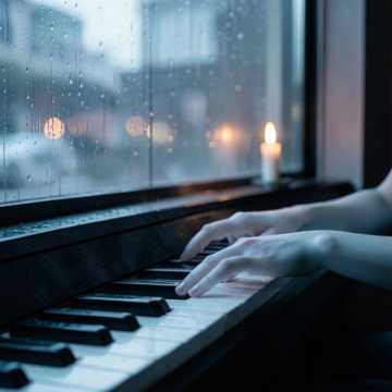 雨落旧琴键