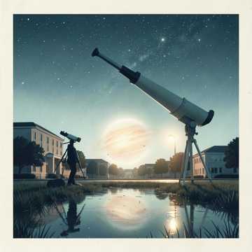 停电的星空观测