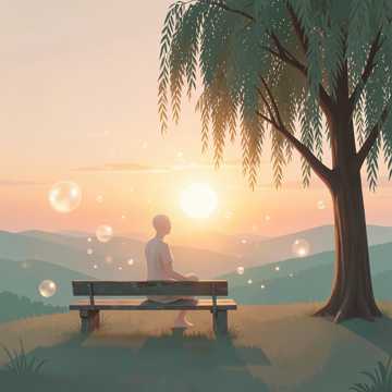 晚风送来温柔