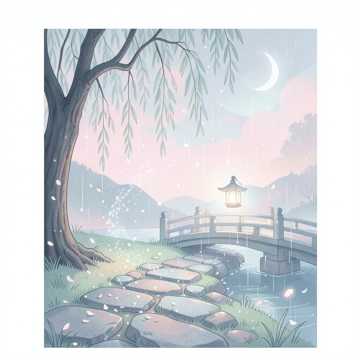 落花约定的春雨