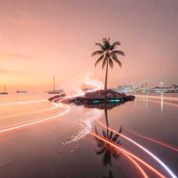 隔海邮寄晚风香