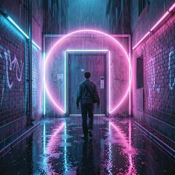 深夜反光