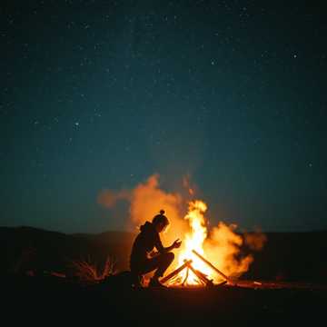 银河点亮夜色