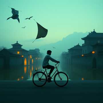 骑个车车逛咸阳