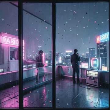歌名：《霓虹心事》(Neon Heartbeats)