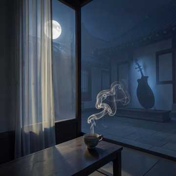 枕风烹茶