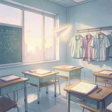粉笔写下少年