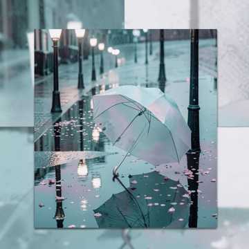 雨落得太真