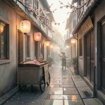 卖花声