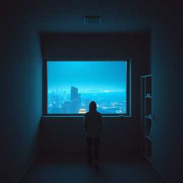 森林的海