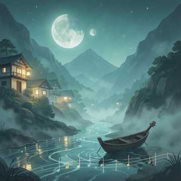 月光照我行