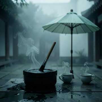 砚台勾雨