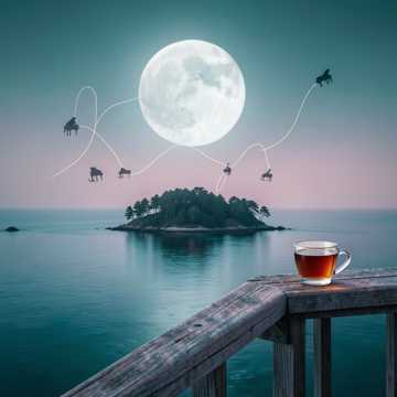 半杯凉茶的空岛