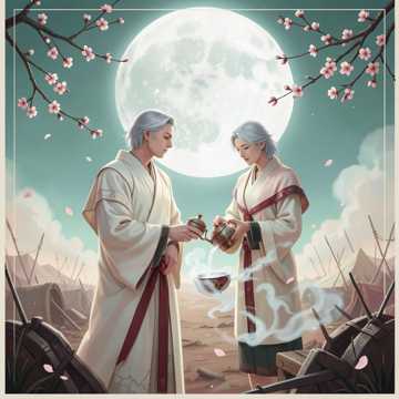 白发酿哀悼