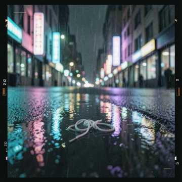 雨中独舞