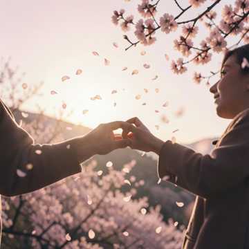 粉色坠落时