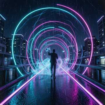 霓虹通道