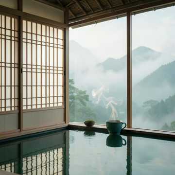 纸窗茶影