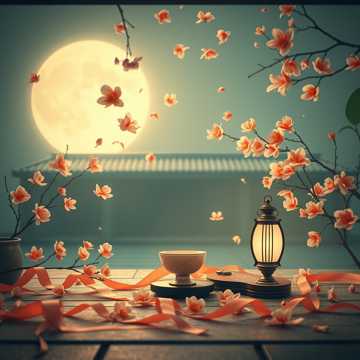 雨落花间