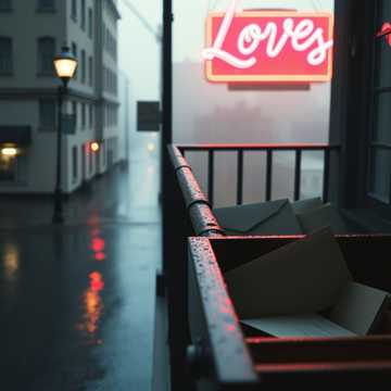 雨打旧窗台