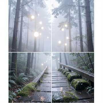 雨落山路