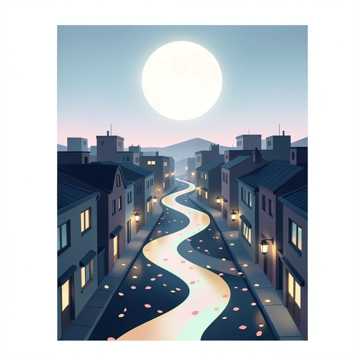 清月光淌过
