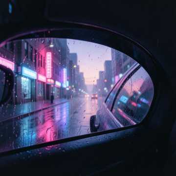 后车窗的夜