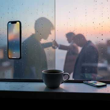 咖啡杯的明暗线
