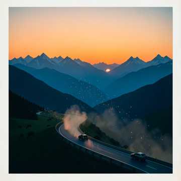 在路上