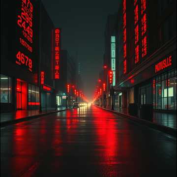 红线上的街灯