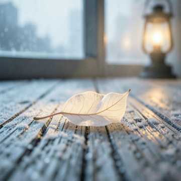 霜路花影