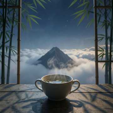 一壶清茶望云端