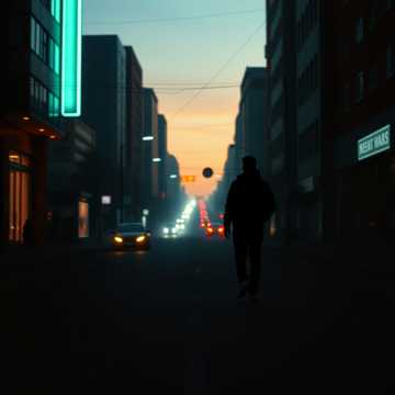 霓虹未眠人