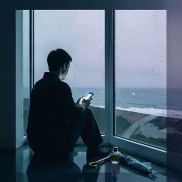 雨声填满手机