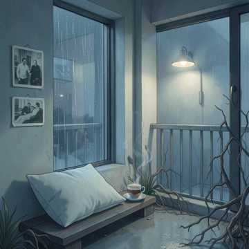 听雨落空枕