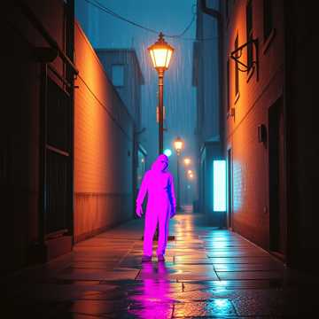 熄灯的霓虹