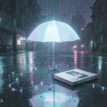 雨季低头的屋檐